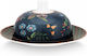 Pip Studio Πορσελανινη Βουτυριερα Berry Blues Μπλε Σκουρο 17cm X 8cm