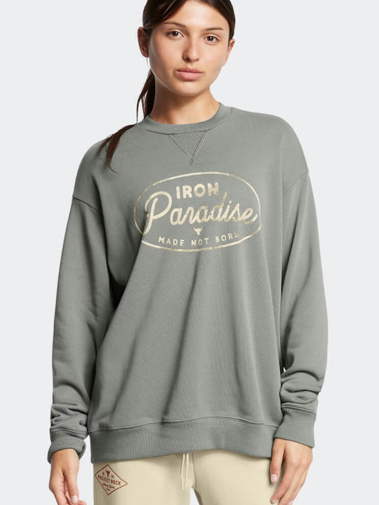 Under Armour Project Rock Women's Sweatshirt Gray