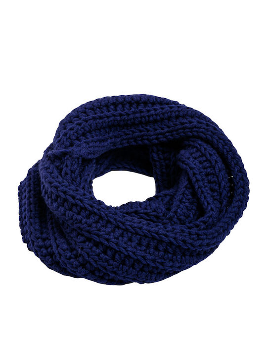 Women's Knitted Neck Warmer Navy Blue