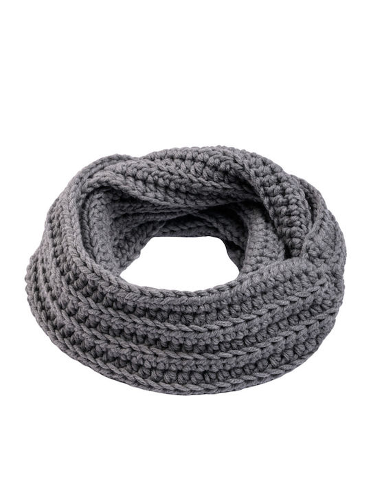 Women's Knitted Neck Warmer Gray