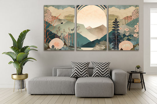 Decowalls Πίνακας σε Καμβά 60x120 cm