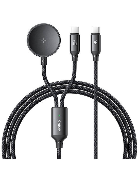 Mcdodo Зарядно за Samsung Watch Черен