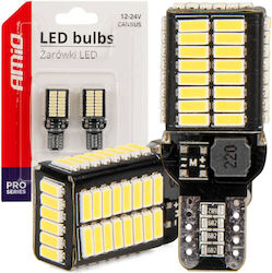 AMiO Λάμπες W16W LED Ψυχρό Λευκό 2τμχ AMiO Λάμπες W16W LED Ψυχρό Λευκό 2τμχ