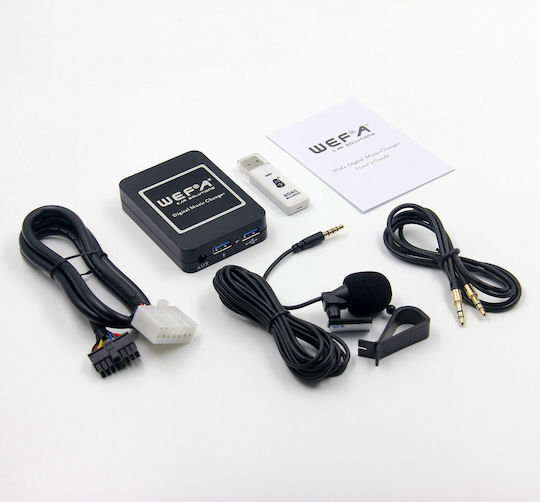 Wefatech Schnittstelle Aux USB USB-Ladegerät Bluetooth Werksquellen Toyota 5+7pin Wf.606.toyota.5.7