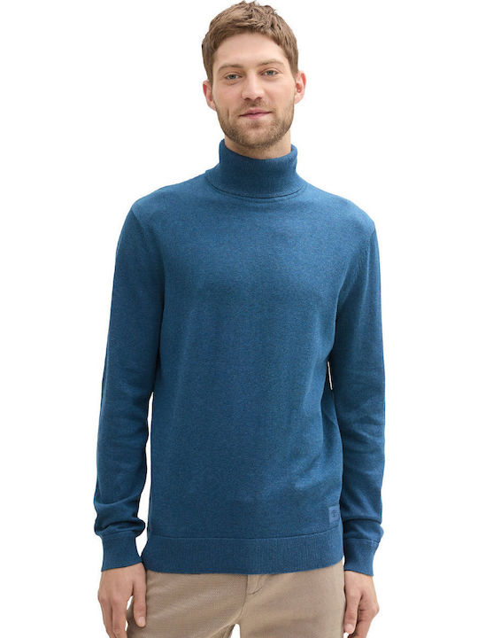 Tom Tailor Bluse Dark Teal Melange