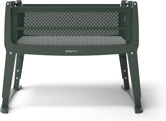 Snuz Cradle Snuzpod Studio with Mattress Green