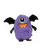 Jack & Vanilla Halloween Monster Dog Toy 20x21cm Purple