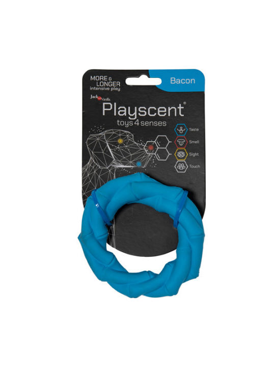 Παιχνίδι Σκύλου Jv Playscent Ring Bacon 11cm Παιχνίδι Σκύλου Jv Playscent Ring Bacon 11cm