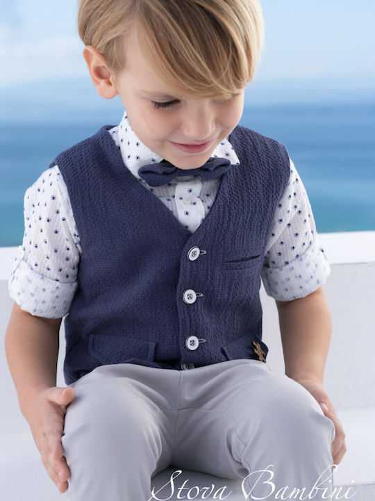 Stova Bambini Baptism Suit Blue