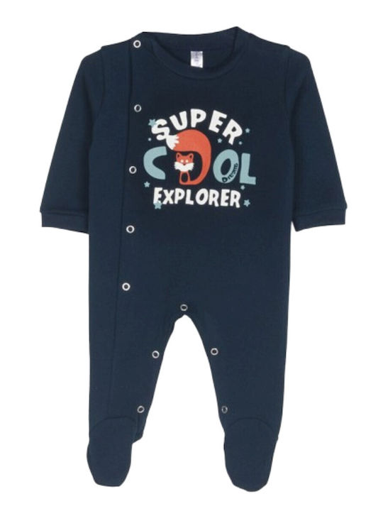 Dreams by Joyce Baby Bodysuit Long-Sleeved Dark Blue