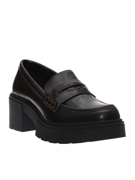 Envie Shoes Γυναικεία Loafers σε Καφέ Χρώμα
