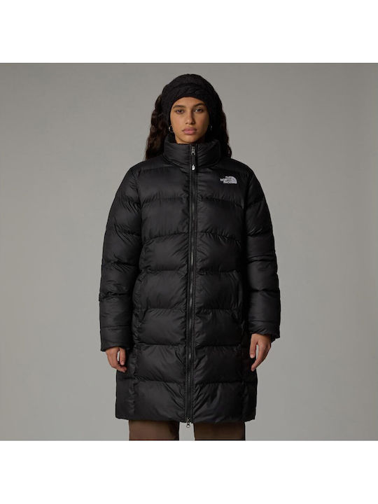 Saikuru Jacket Women's Long Puffer Jacket for Winter Black
