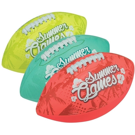 Xtrem Neopren 3er Set Kinder Basketbälle Rugby Türkis 26cm