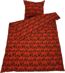 Set aus Stoff Bettbezug Kissenbezug LKW Rot 140cm x 200cm Set aus Stoff Bettbezug Kissenbezug LKW Rot 140cm x 200cm
