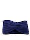 Headband with Rib Knit in Navy Blue color