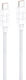 Foneng USB 2.0 Cable USB-C male - USB-C 60W PD Λευκό 1.2m