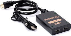 Powertech CAB-H173 HDMI Splitter Powertech CAB-H173 HDMI Splitter