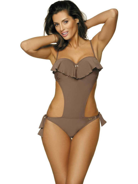 Marko Carmen One-Piece Swimsuit Brown