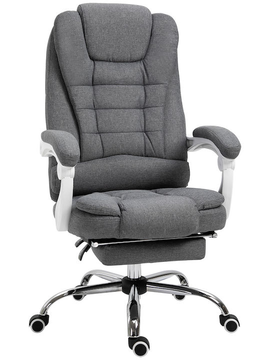 Vinsetto Office Chair with Recline Grey