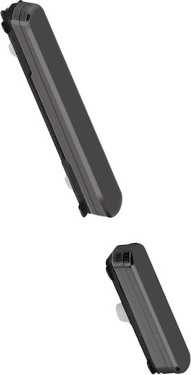 Clappio Power-Lautstärketaste Samsung Galaxy S22 S22 Plus Schwarz