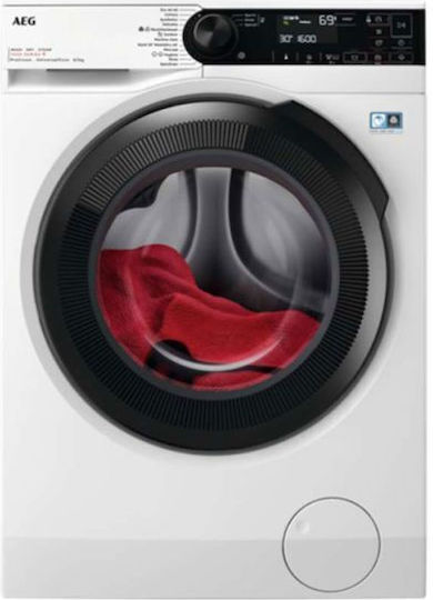 AEG Πλυντήριο-Στεγνωτήριο Ρούχων 8kg/5kg Ατμού 1600 Στροφές με Wi-Fi