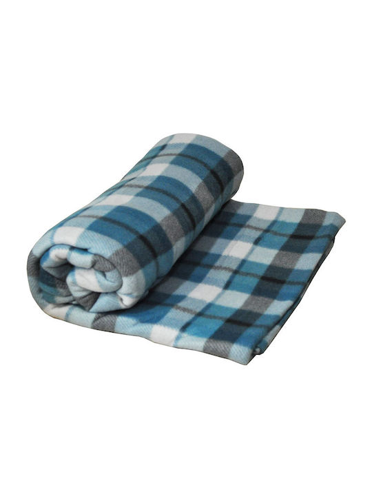 Sidirela Κουβέρτα Fleece Ημίδιπλη 190x220εκ. Κα...