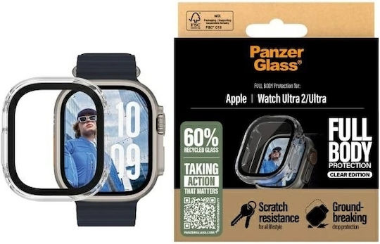 PanzerGlass Full Face Tempered Glass για το Apple Watch Ultra 49mm 1τμχ 3721