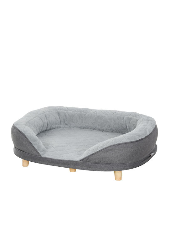 Pawhut Sofa Dog Bed Gray 90x78cm