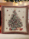 Linea Home Tree Red 45x45cm