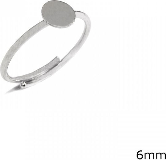 Bază inel argint 925 6mm 1buc