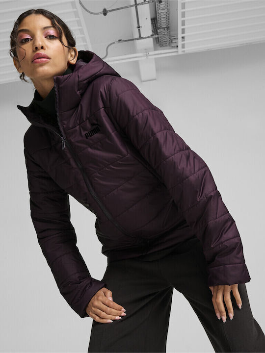 PUMA Κοντό Γυναικείο Puffer Μπουφάν για Χειμώνα...