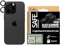 PanzerGlass Safe Προστασία Κάμερας Tempered Glass Μαύρο για το iPhone 16 Pro, iPhone 16 Pro Max
