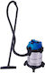 Elmark EL-CWD15 Rechargeable Vacuum Wet / Dry Without Charger and Battery with Stainless Bin 15lt
