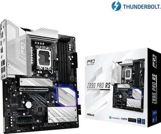 ASRock Z890 Pro RS Motherboard ATX με Intel 1851 Socket 90-MXBP10-A0UAYZ
