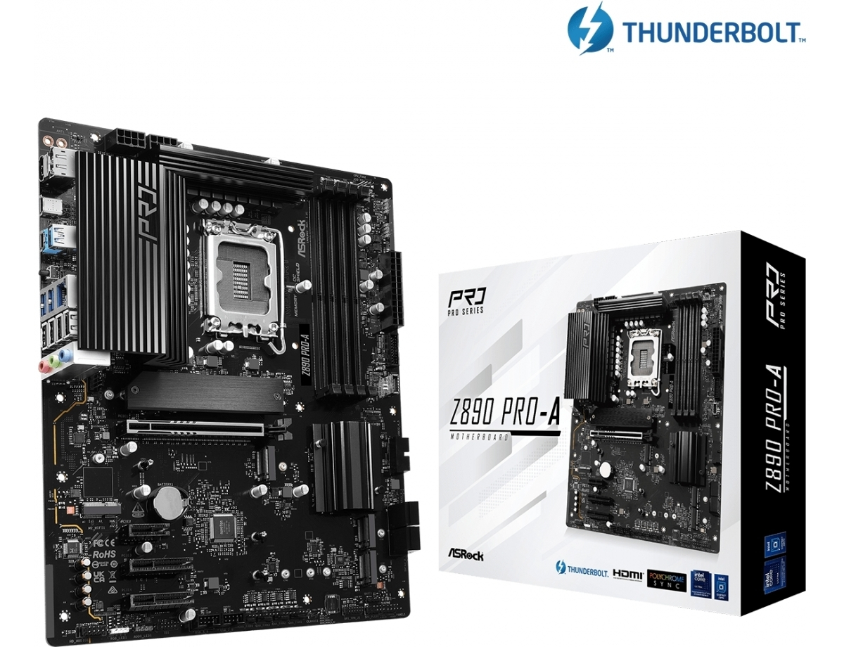 ASRock Z890 Pro-A Motherboard ATX με Intel 1851 Socket