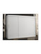 Ușă triplă Dulap de Haine Glisare Hartford White 250x62x124cm