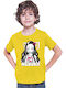 Kinder T-Shirt Demon Slayer Kimetsu No Yaiba Tralala Nezuko Kamado 08 Gelb
