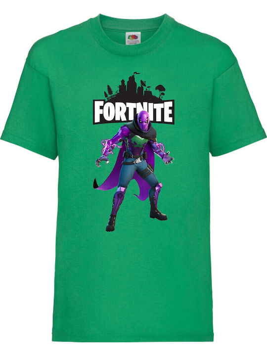 Детска тениска Epic Games Tralala Battle Royale Fortnite Prowler зелена