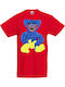 Kid T-shirt Poppy Playtime Tralala Red