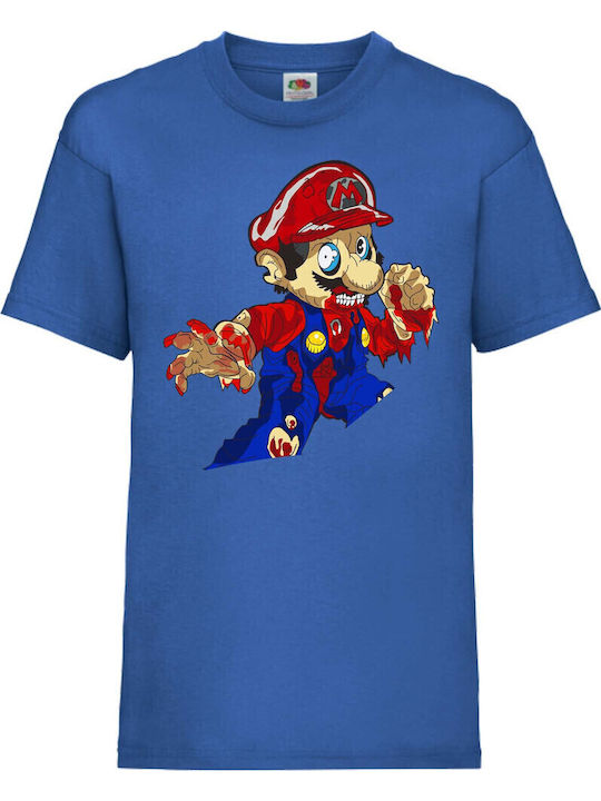 Tricou Copii Super Mario Tralala Mario Zombie 4...