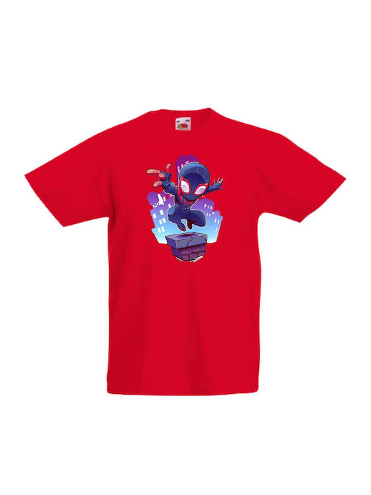 Kid T-shirt Marvel Avengers Tralala Marvel Spiderman 3 Red
