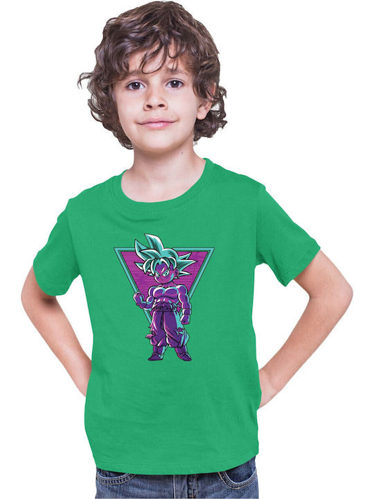 Kid T-shirt Dragon Ball Z Tralala Retro Goku Ch...