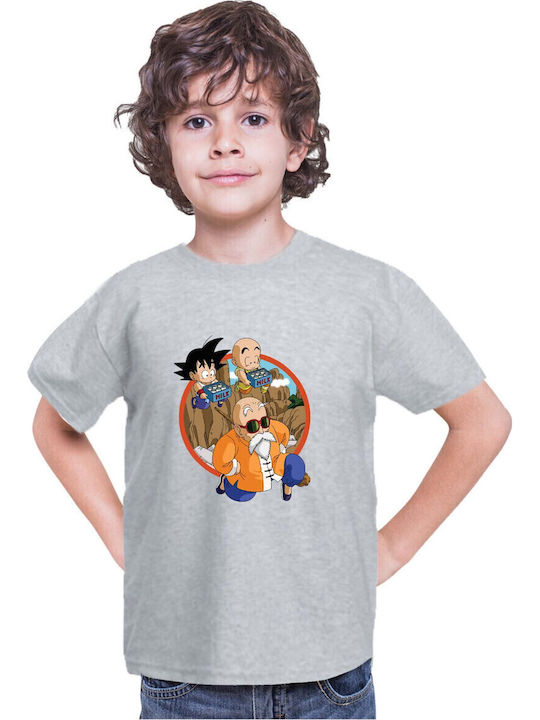 Kinder T-Shirt Dragon Ball Z Tralala Meister Ro...
