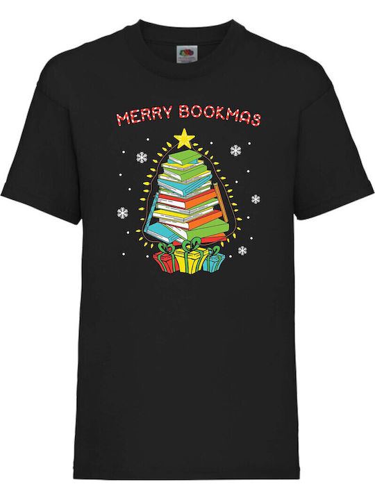 Kid T-shirt Tralala Merry Bookmas Books Christm...