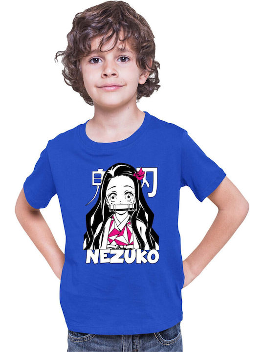 Kinder T-Shirt Demon Slayer Kimetsu No Yaiba Tr...