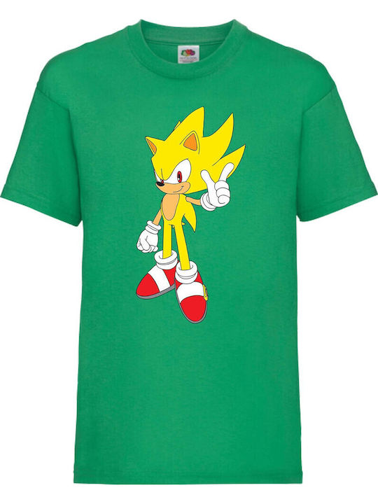 Tricou pentru copii Sega Sonic Tails Knuckles T...