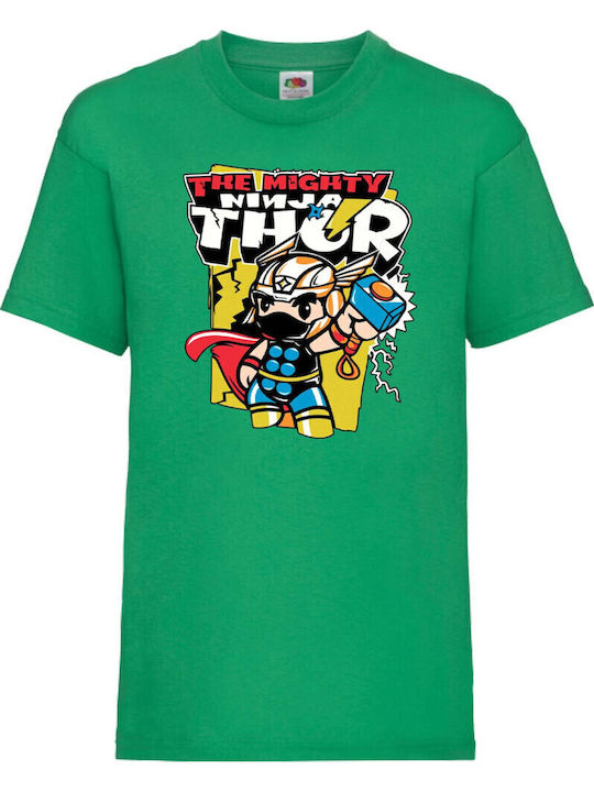 Детска тениска Tralala Marvel Могъщият нинджа Т...