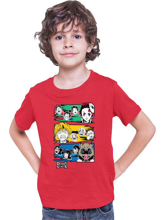 Tricou Copii Demon Slayer Kimetsu No Yaiba Tral...
