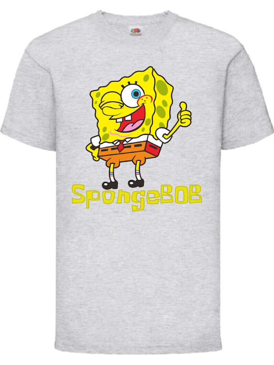 Детска тениска Tralala Spongebob 2 Сива