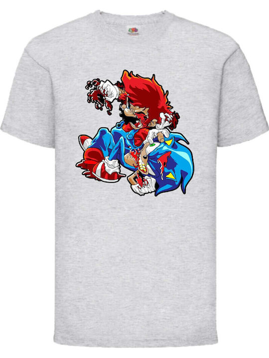 Kinder T-Shirt Super Mario Sonic Tralala Mario ...